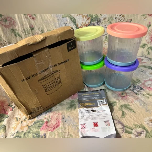 Ice cream replacement Containers Set - Picture 2 of 16